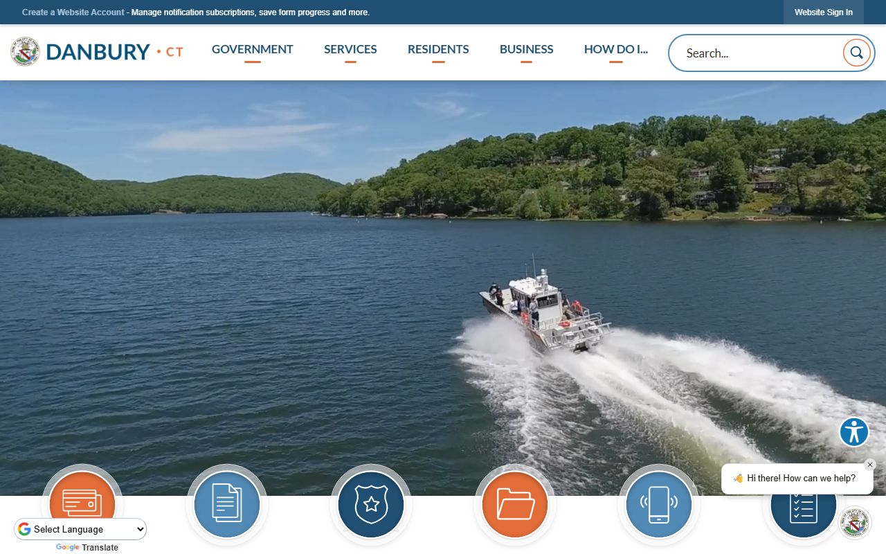 Danbury white pages city homepage