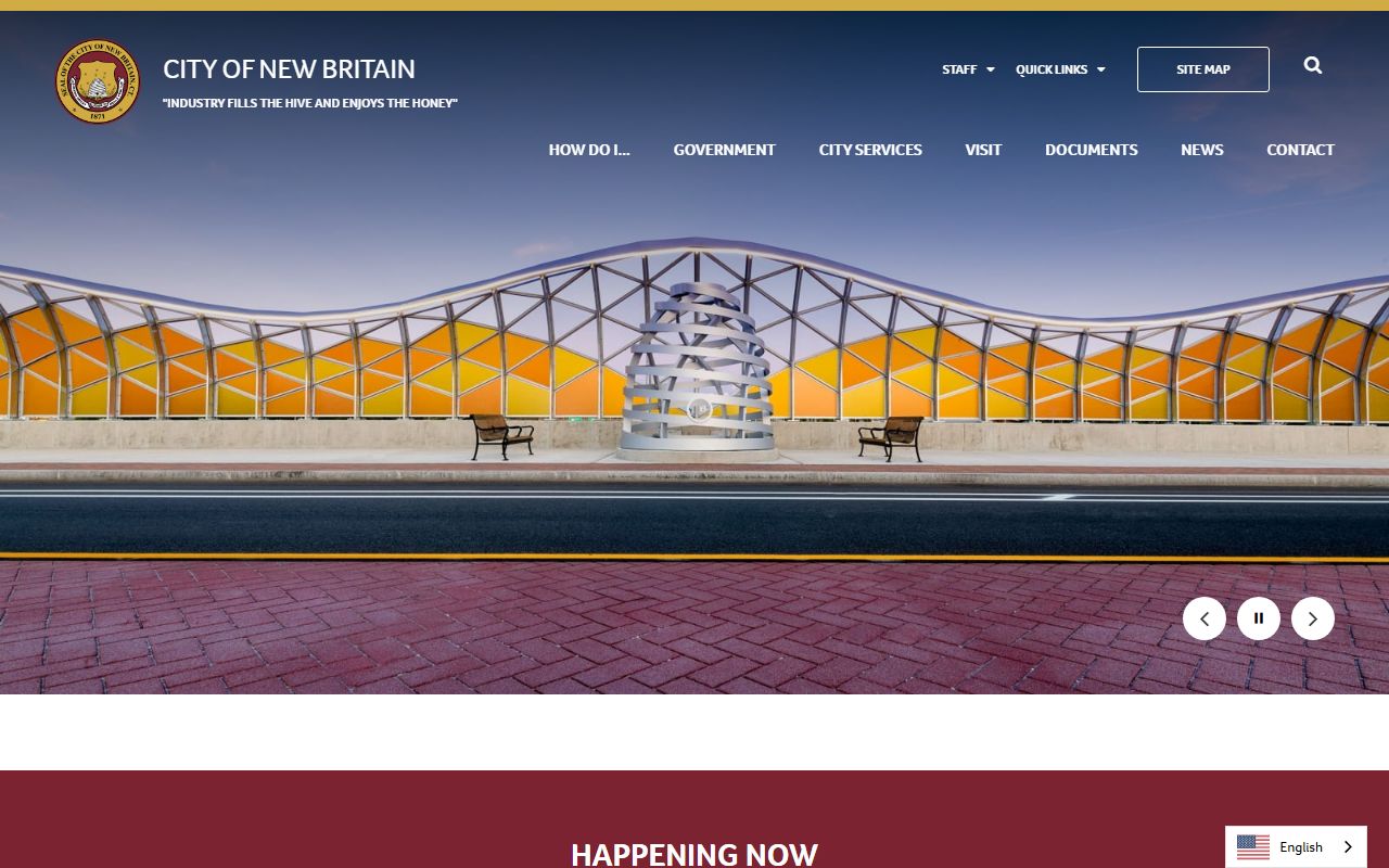 New Britain white pages city homepage
